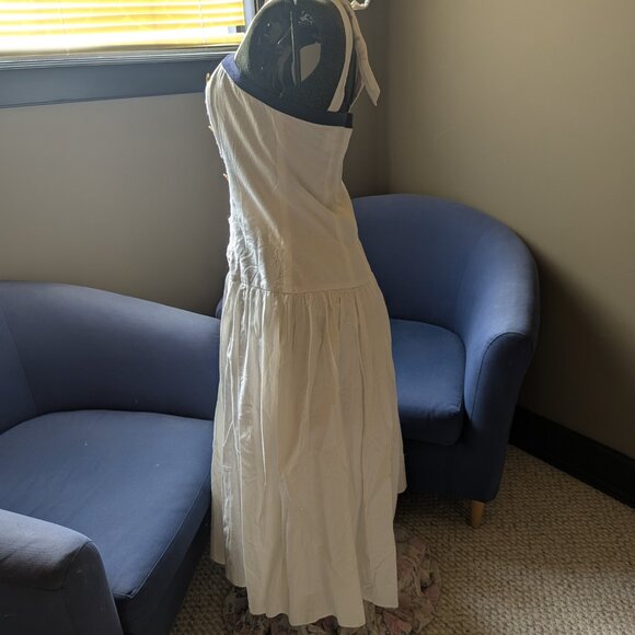 Vintage Algo-Ettes White Sundress - Picture 8 of 8